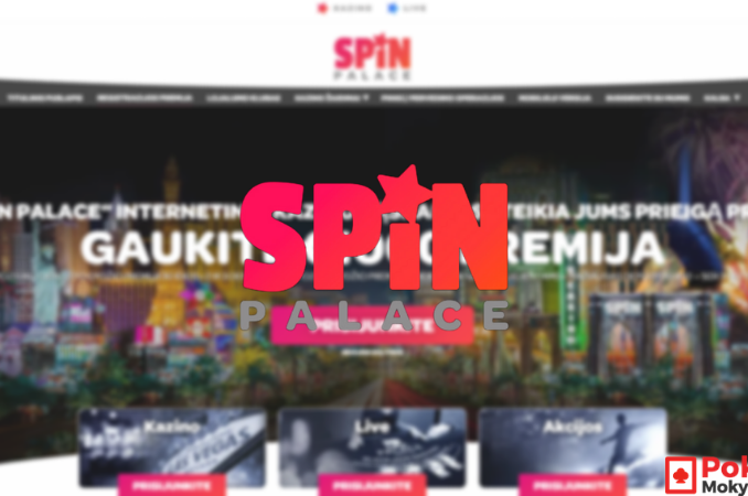 spinpalace internetinis kazino