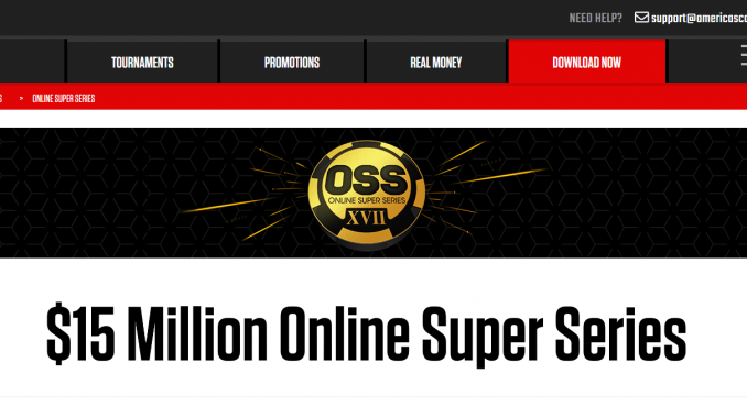 americas cardroom 15 million online poker series