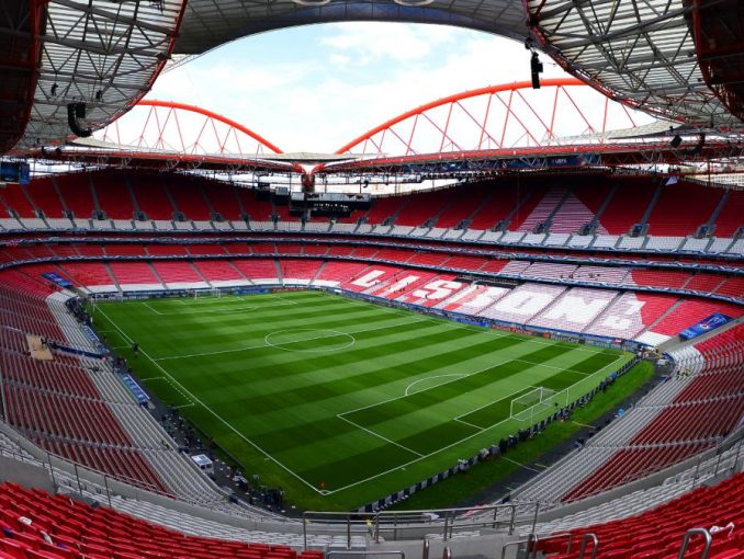 uefa čempionų lyga sugrįžta lisabonos stadionas