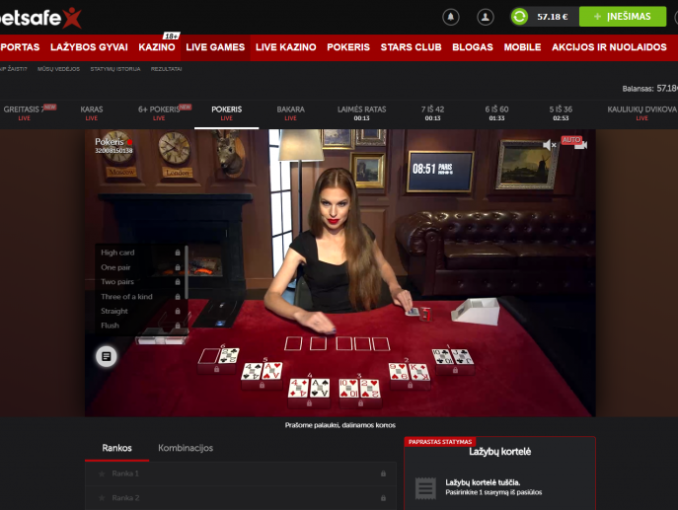 betsafe kazino betgames.tv pokeris bet on poker dalintoja