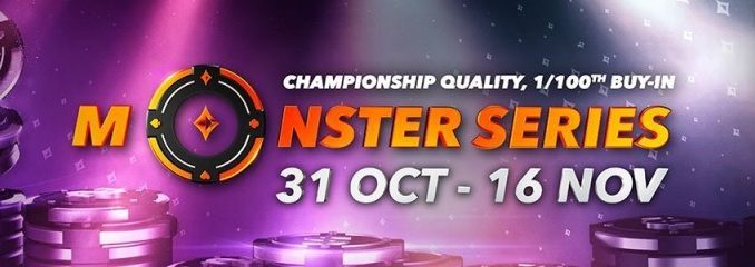 partypoker monster series turnyrai