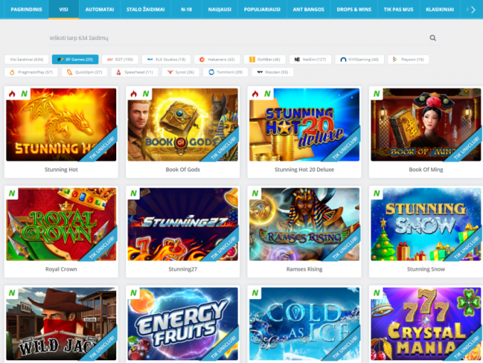 bf games lošimo automatai uniclub