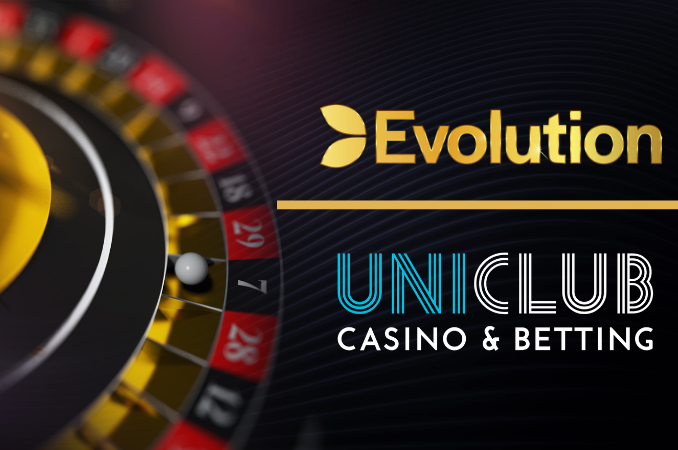 uniclub kazino evolution gaming ruletė