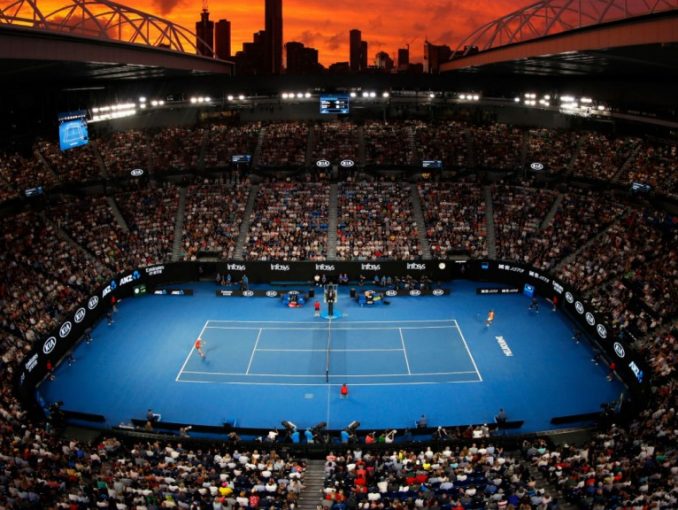 australian open teniso turnyras rod laver arena